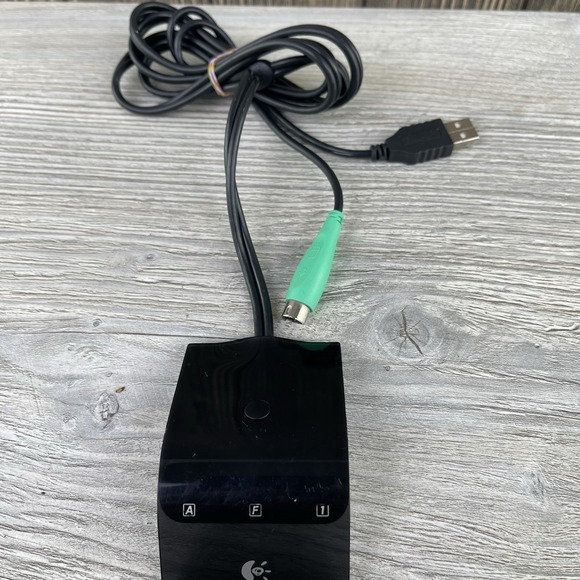 LOGITECH USB Receiver Keyboard & Mouse C-BT44 Wired Desktop EX-100 Dongle Only - Picture 3 of 13
